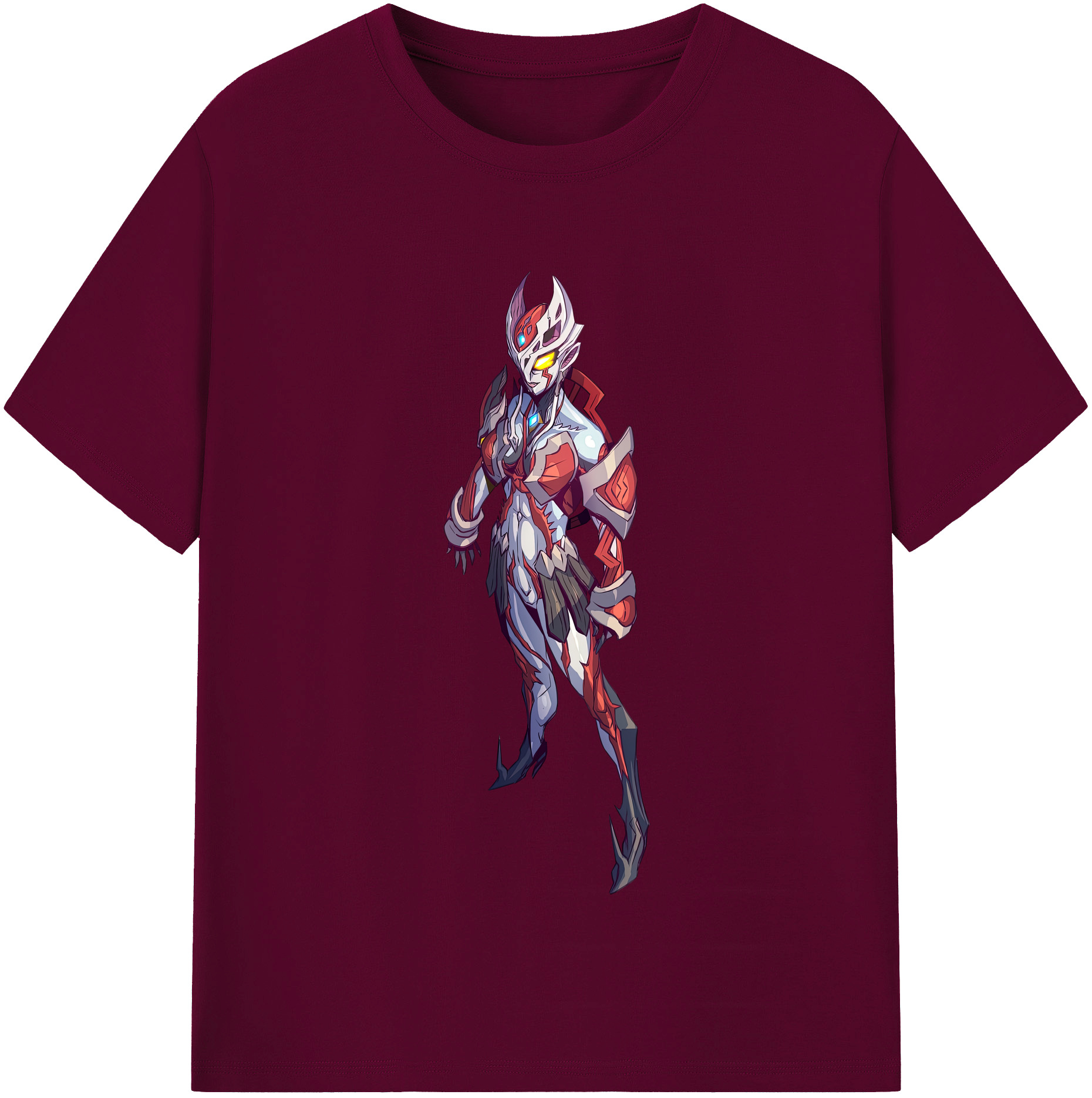 （画像用） ウルトラマン Ultraman レディースカジュアルプリントTシャツ（綿100％）